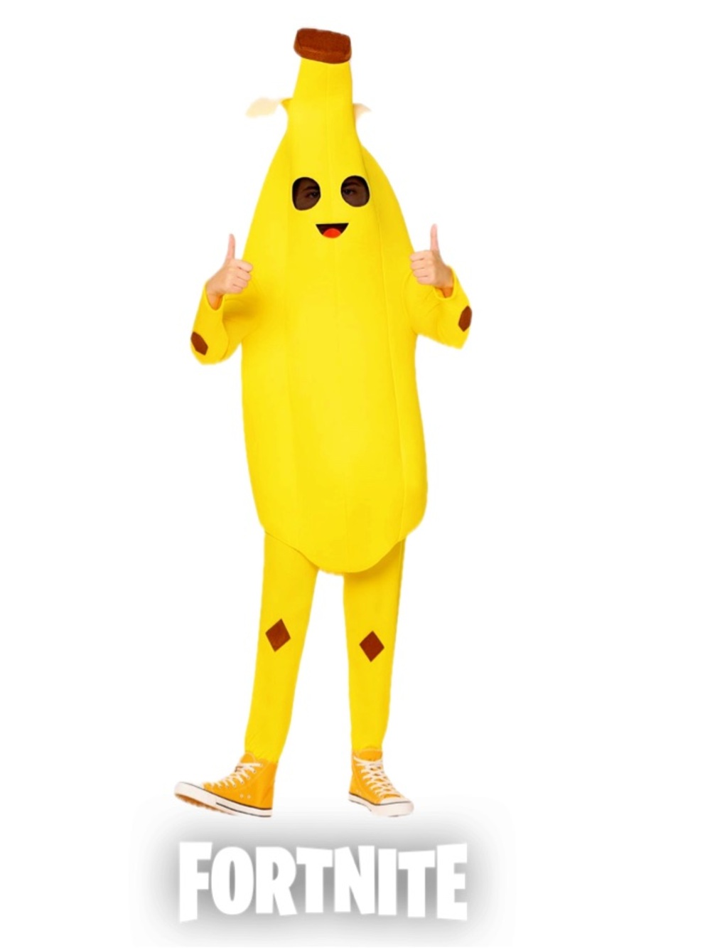 IN SPIRIT Designs Fortnite Youth Peely Costume Size XL 14-16